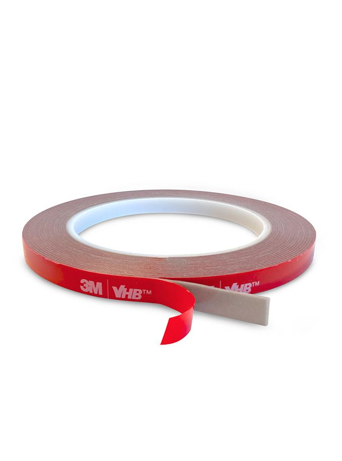 3M VHB dubbelhäftande tejp - 8 mm bred - 5 m rulle