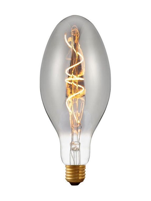 E27 - SPL Big FleX Ellipse - Smoke - Ø:100mm - 2200K - CRI 90 - Dimbar