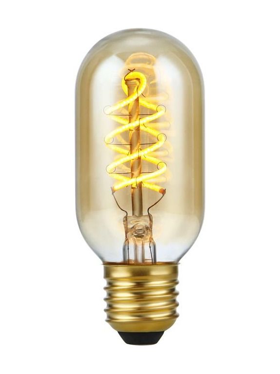 E27 - SPL FleX Double Helix - Amber - 300lm - 2000K - CRI 90 - Dimbar