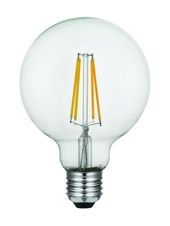 E27 - SPL Premium Globe - Klar - Ø:95mm - 740lm - 2500K - CRI 93 - Dimbar