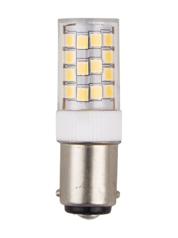 Ba15d - SPL Tubular Compact - Klar - 390lm - 3000K - CRI 80 - Triac dimbar