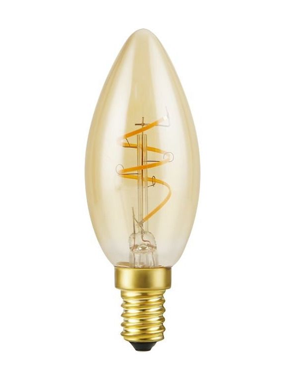 E14 - SPL Slim Flex - Amber - Ø:35mm - 250lm - 2200K - CRI 90 - Dimbar