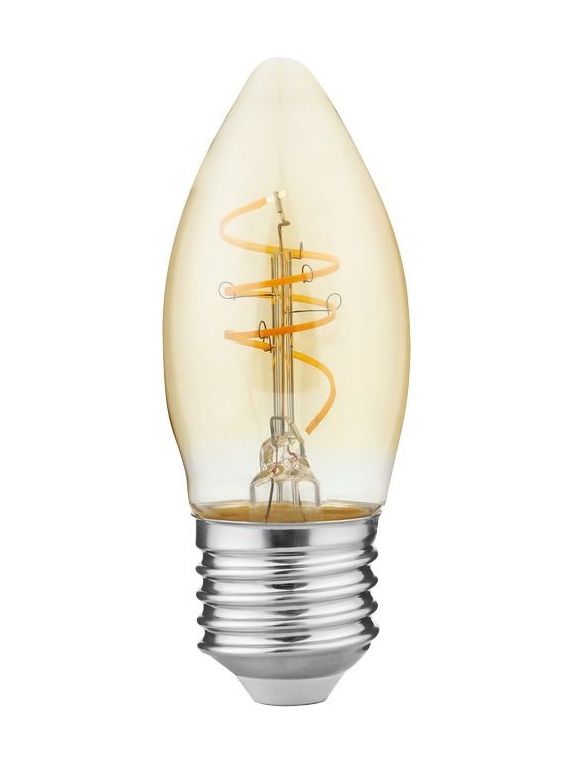 E27 - SPL Slim Flex - Amber - Ø:35mm - 470lm - 2200K - CRI 90 - Dimbar