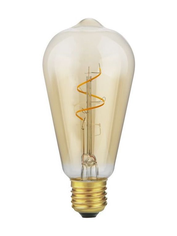 E27 - SPL Slim Flex - Amber - Ø:64mm - 470lm - 2200K - CRI 90 - Dimbar