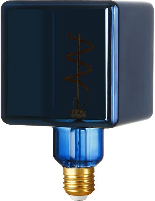 E27 - SPL Ice Cube - Blå - Ø:95mm - 20lm - 3000K - CRI 90 - Dimbar