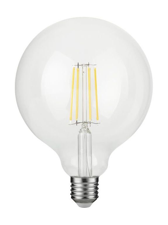 E27 - SPL Premium Globe - Klar - Ø:125mm - 470lm - 2500K - CRI 90 - Dimbar