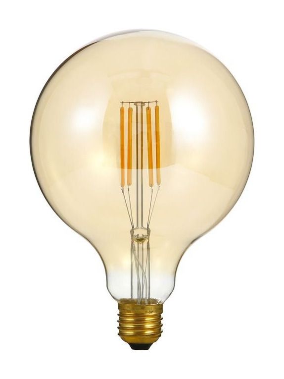 E27 - SPL Premium Globe - Amber - Ø:125mm - 570lm - 2200K - CRI 90 - Dimbar