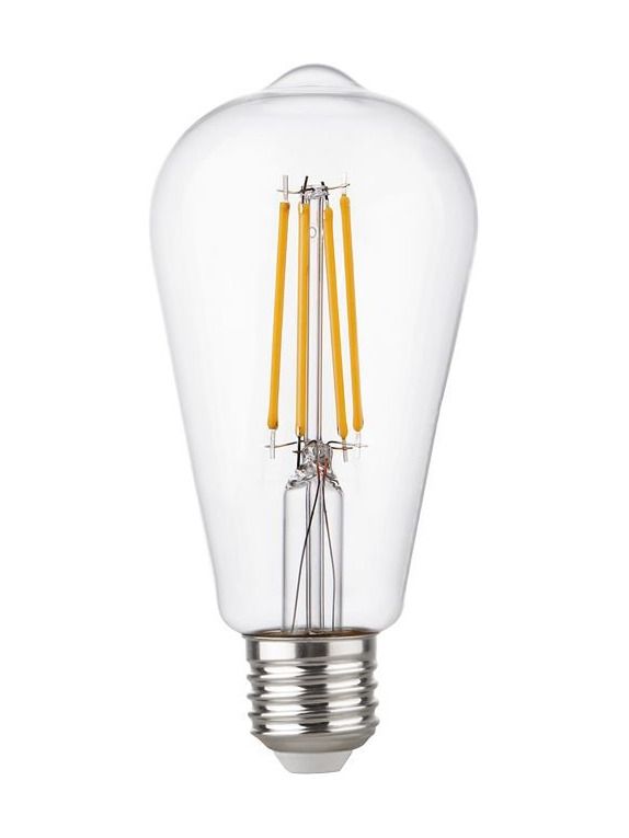 E27 - SPL Rustika - Klar - Ø:64mm - 470lm - 2500K - CRI 90 - Dimbar