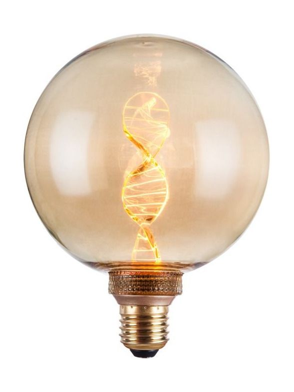 E27 - SPL Vintage DNA - Amber - Ø:125mm - 110lm - 1800K - CRI 80 - Dimbar