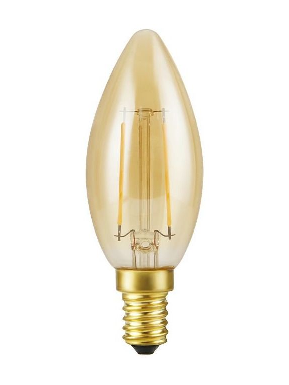 E14 - SPL Candle - Amber - Ø:35mm - 250lm - 2200K - CRI 90 - Dimbar