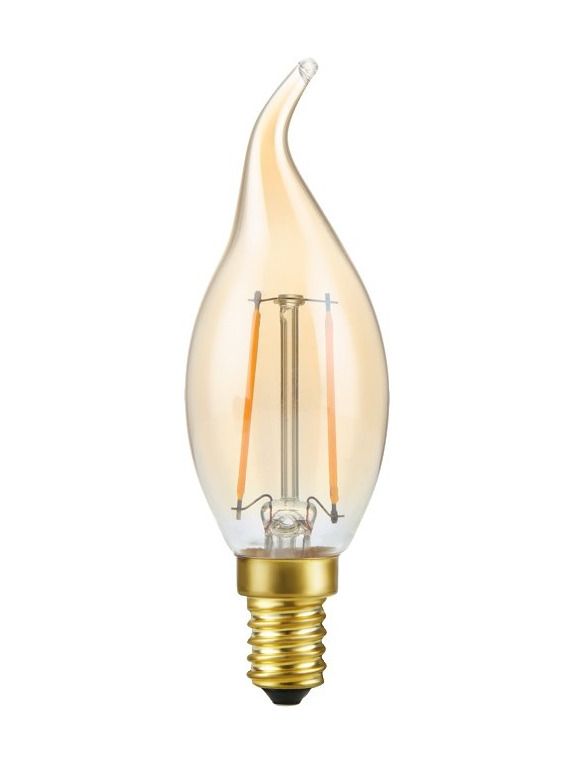 E14 - SPL Tip Candle - Amber - Ø:35mm - 250lm - 2200K - CRI 90 - Dimbar