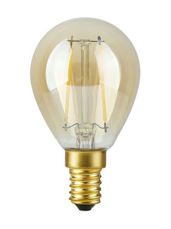 E14 - SPL Ball E14 - Amber - Ø:45mm - 250lm - 2200K - CRI 90 - Dimbar