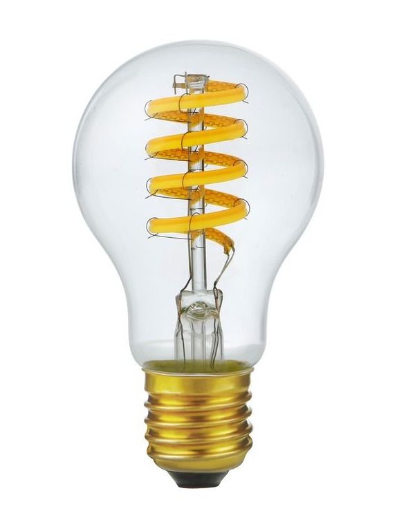 E27 - SPL Dim To Warm Fila - Klar - Ø:60mm - 570lm - 2200K-2700K - CRI 85 - Dimbar