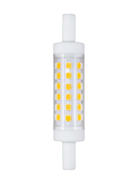 R7s - SPL Round - Klar - Ø:15mm - 490lm - 3000K - CRI 80 - Ej dimbar