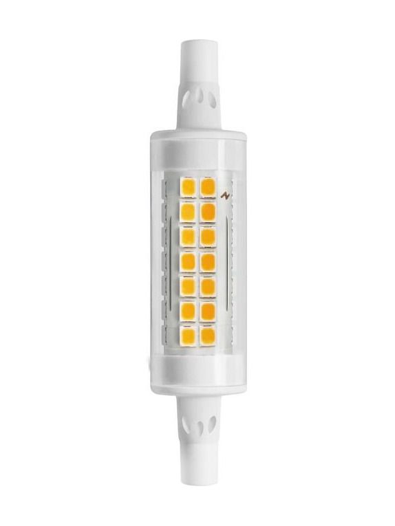 R7s - SPL Round - klar - Ø:18mm - 1000lm - 3000K - CRI 80 - ej dimbar