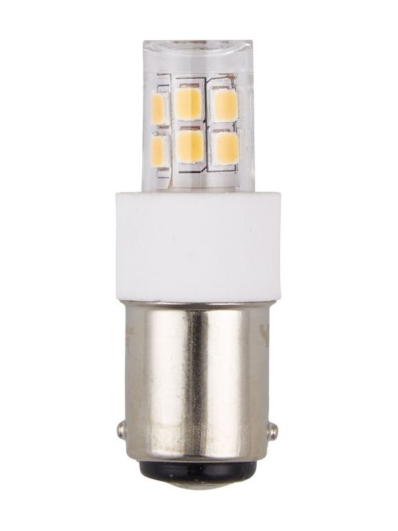 Ba15d - SPL Tubular Compact - Klar - Ø:17mm - 255lm - 2700K - CRI 82 - Ej dimbar