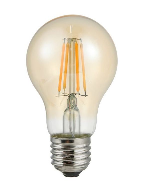 E27 - SPL Light Sensor - Amber - Ø:60mm - 430lm - 2500K - CRI 80 - Ej dimbar