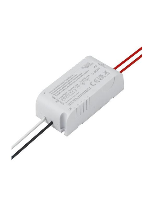 SPL - Elektronisk transformator - 230V till 12V AC - 0-50W - Dimbar