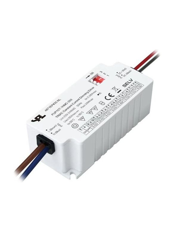 SPL - LED-driver - Konstantström 120-350mA - 10W - 9-42V - Fasdimbar