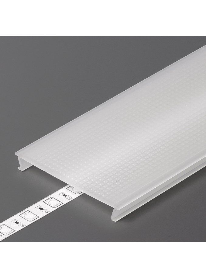 Cover till LED Profil - C10 - Click - 4,1m - Opal
