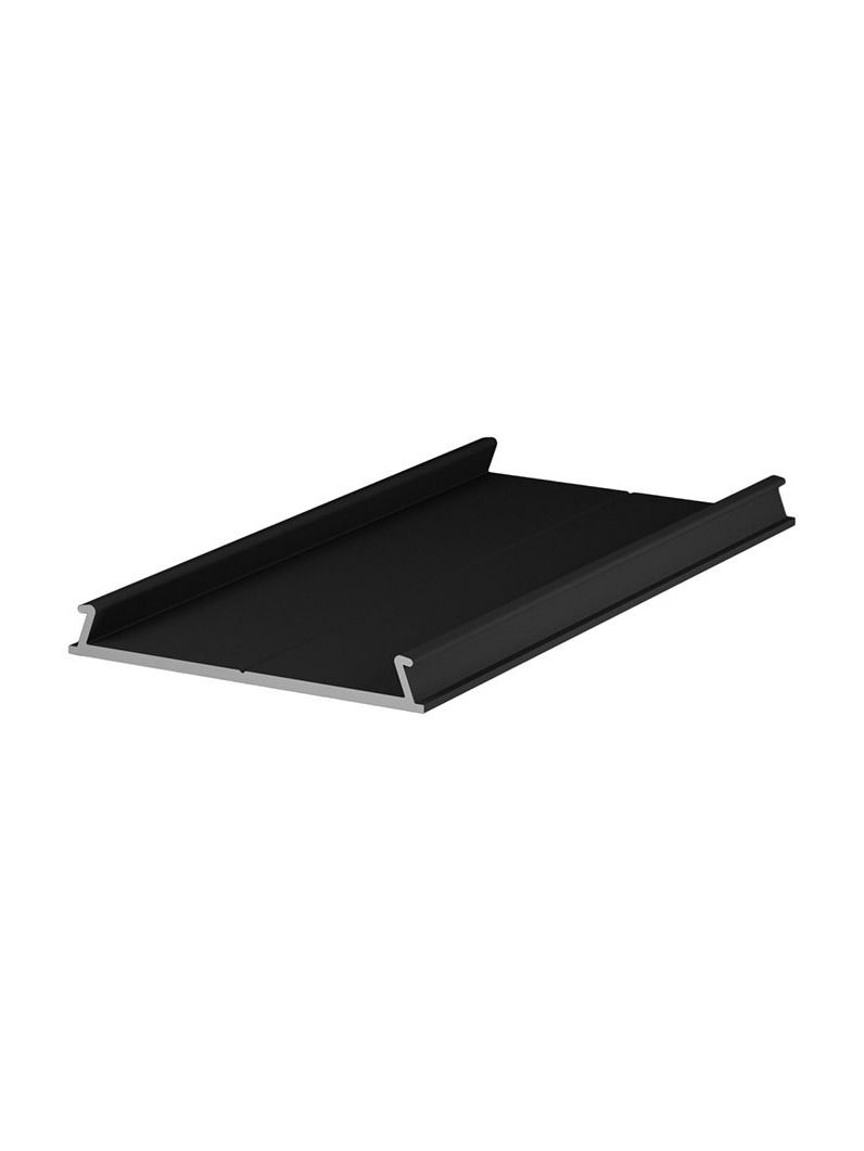LED-profil C10 - 4m - Svart