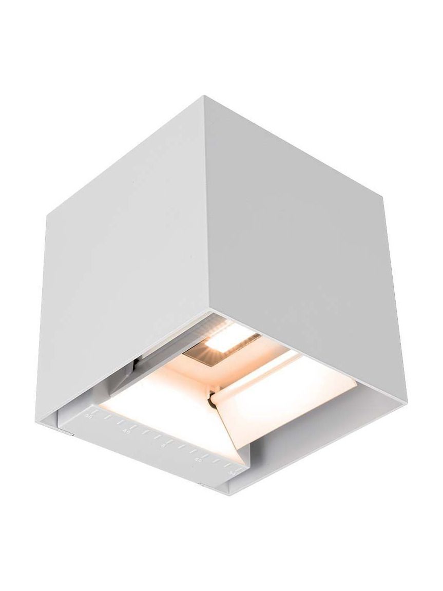 V-Tac - Solcellsvägglampa - 9W - Vit - Sensor - 860lm - IP65 - 3000K