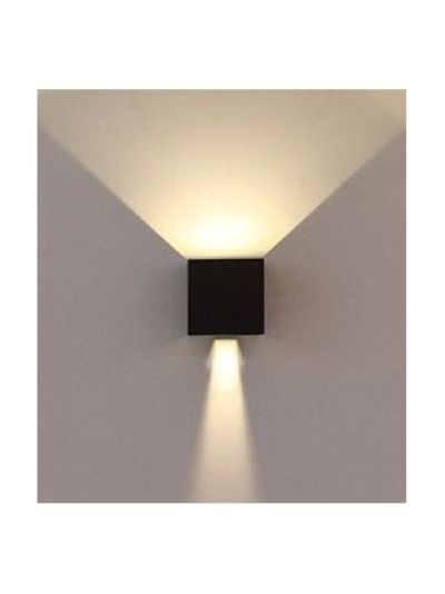 V-Tac 6W LED utomhus vägglampa - Justerbar ljusriktning, IP65, inkl. ljuskälla - 4000K