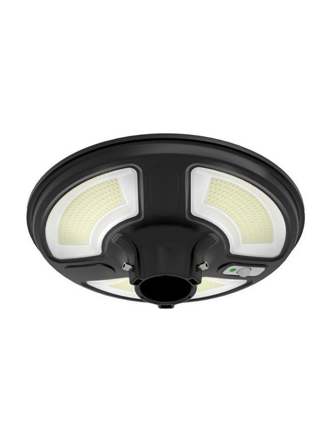 V-Tac 7,5W Solcell trädgårdslampa LED - Svart, Ø42 cm, med solcell, sensor och IP65