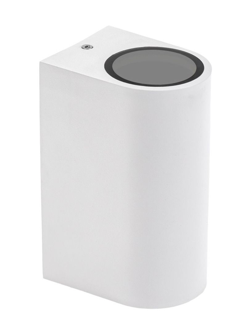 Spectrum - upp/ned vägglampa - GU10 - utomhus - exkl. ljuskälla - IP54