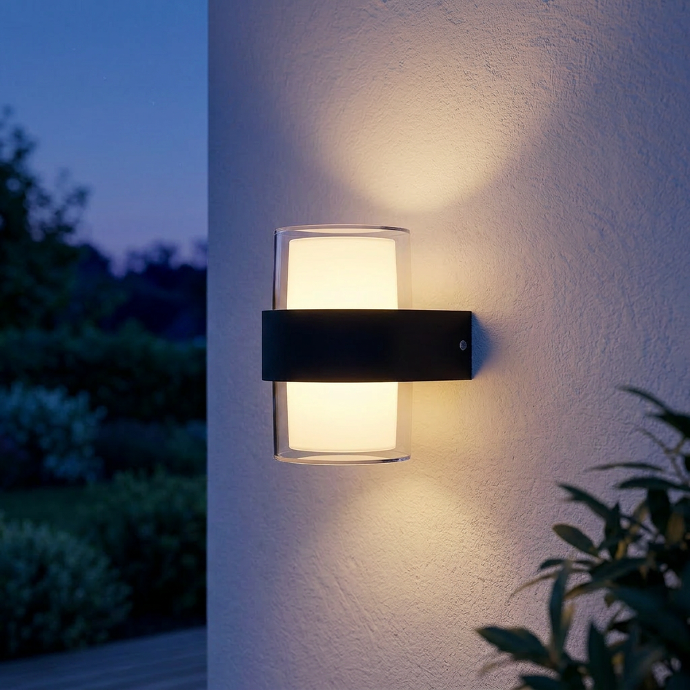 LEDlife - Vägglampa - 9W - Rund - Utomhus - Inkl. ljuskälla - 760lm - RA80 - IP65 - 3000K