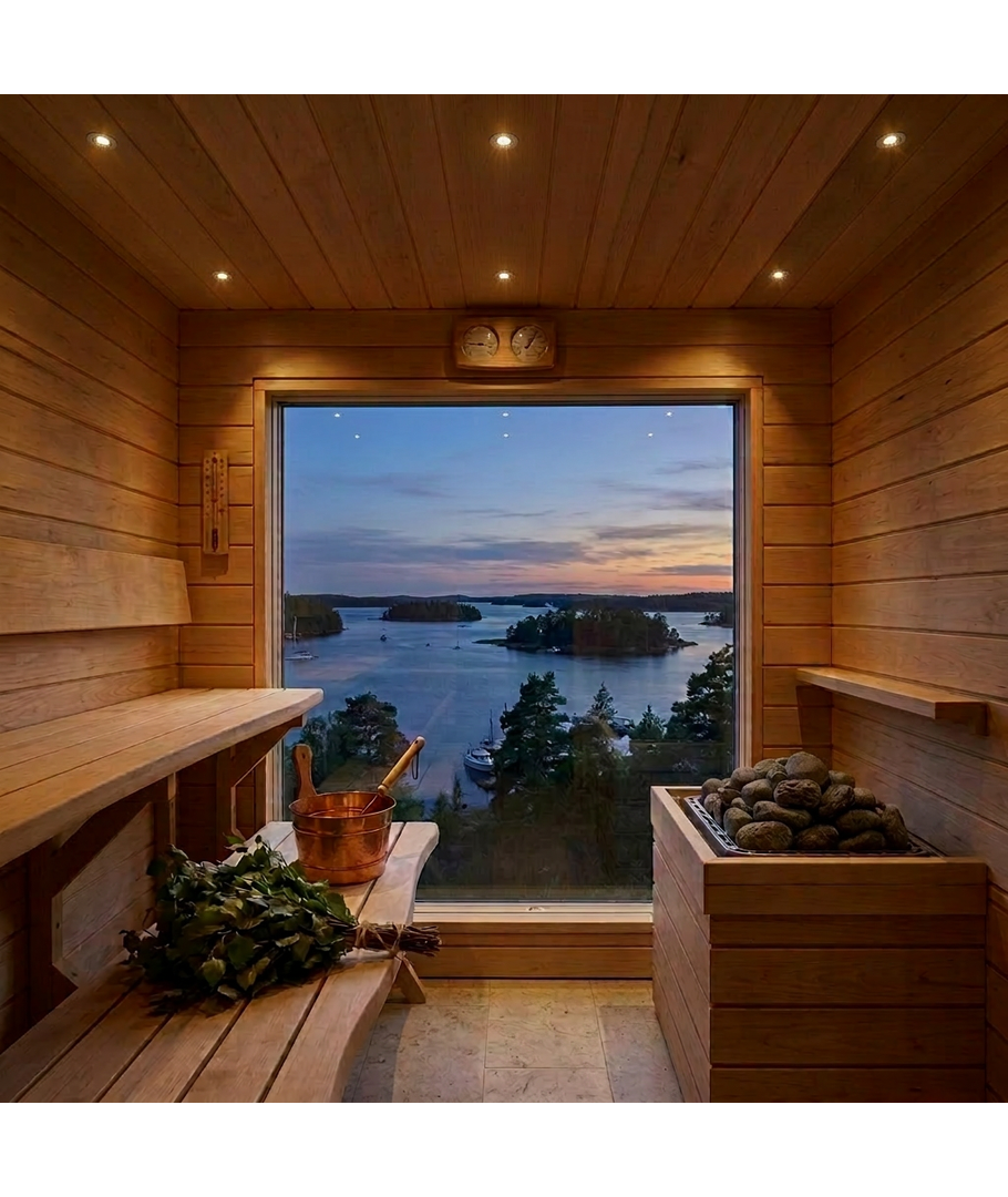 LEDlife - Sauna downlight - 1,1W - 24V DC - 2700K - RA93 - IP54 - Ø35 mm - Vit