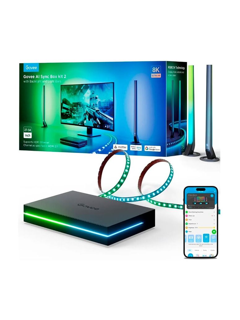 Govee - AI Sync Box 2 - 27-34" PC