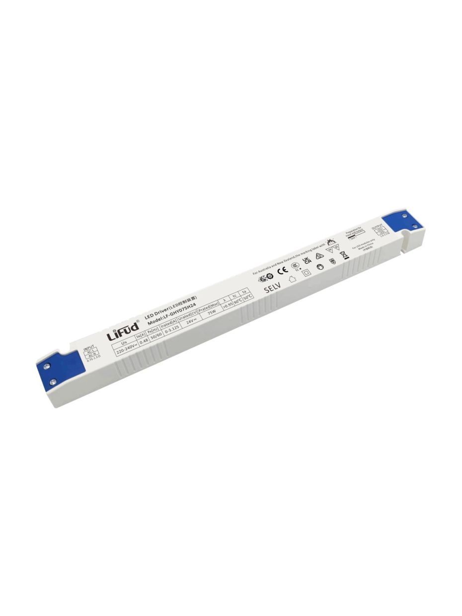 HiluX - LED-driver - 75W - 24V DC - 3,125A - Ej dimbar - IP20