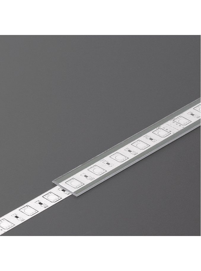 Diffusor till LED-profil - J - Slide - 2m - Transparent