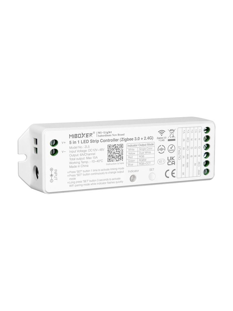 Miboxer - Track System - 48V - RGB-CCT - Zigbee 3.0