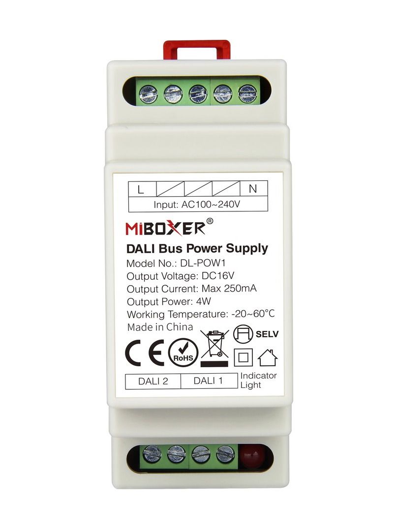 Miboxer – LED DALI-busströmförsörjning (DIN-skena) – DALI