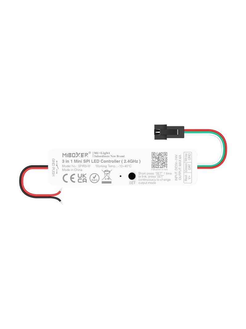 Miboxer - LED-styrenhet - 3-in-1 - 2,4GHz RF - SPI (SPIR3-M)