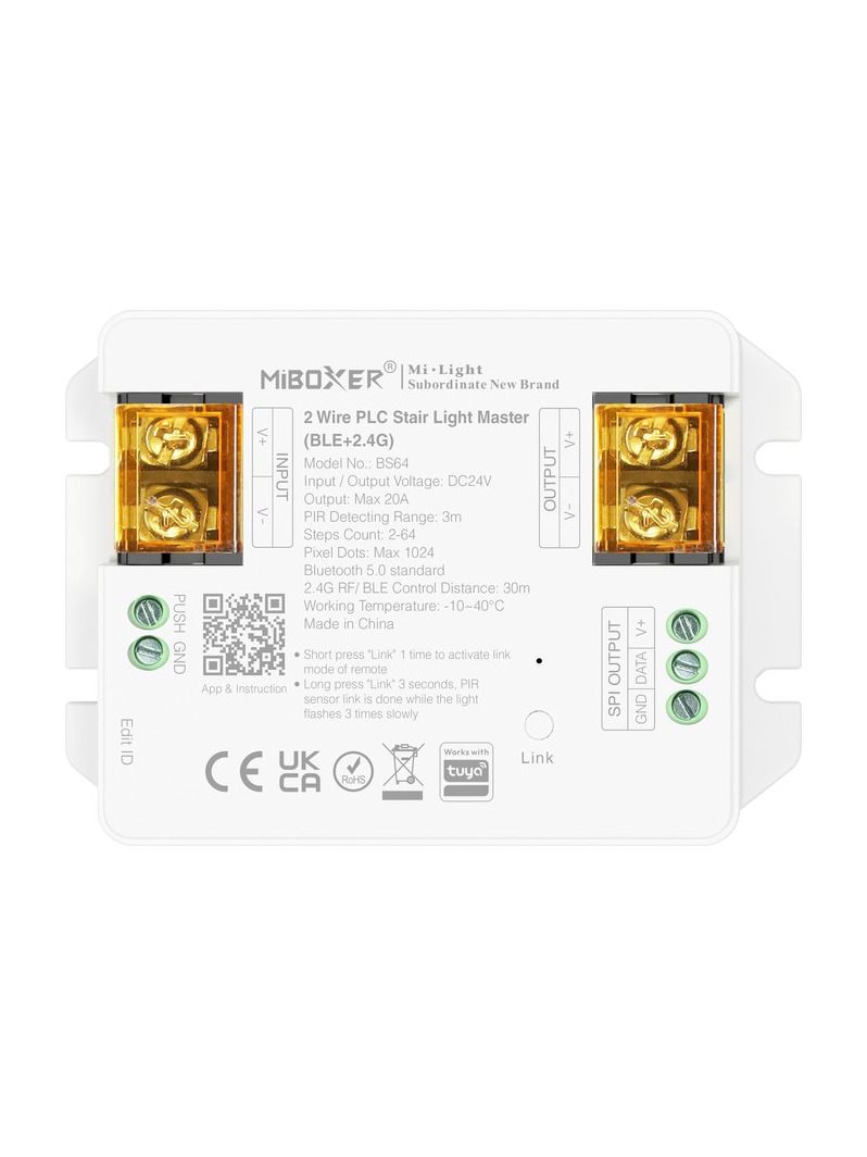 Miboxer - LED-styrenhet - DC12/24V - 2,4GHz RF (BS64)