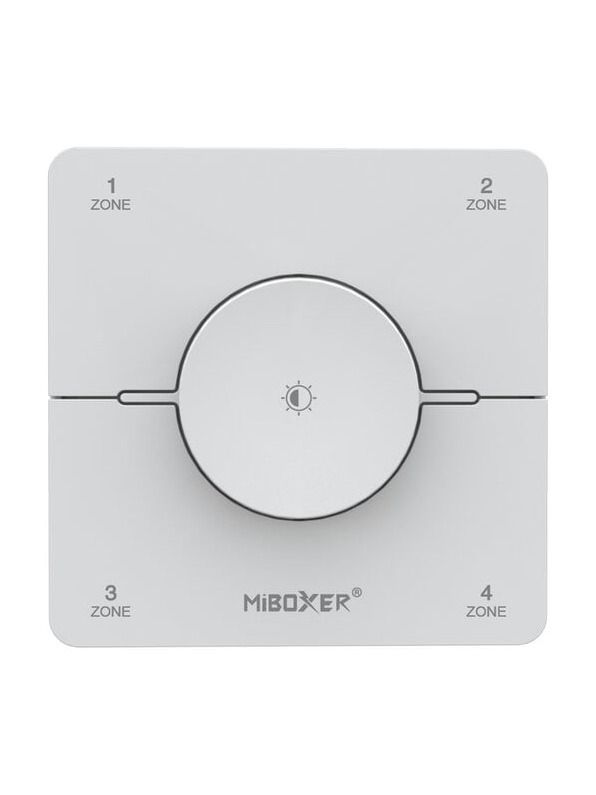 Miboxer - Fjärrkontroll - Vit - CCT - 4 zoner - 2,4GHz RF