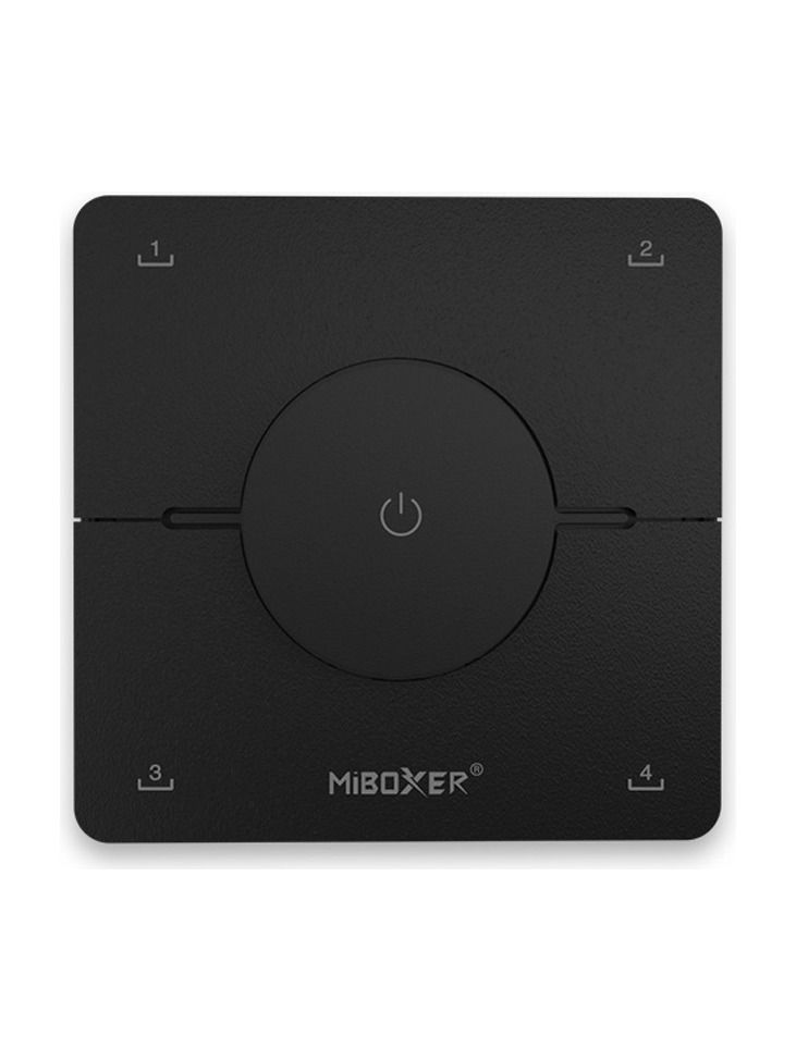 Miboxer - Fjärrkontroll - Roterande hjul - Svart - CCT - 4 scener - 2.4GHz RF