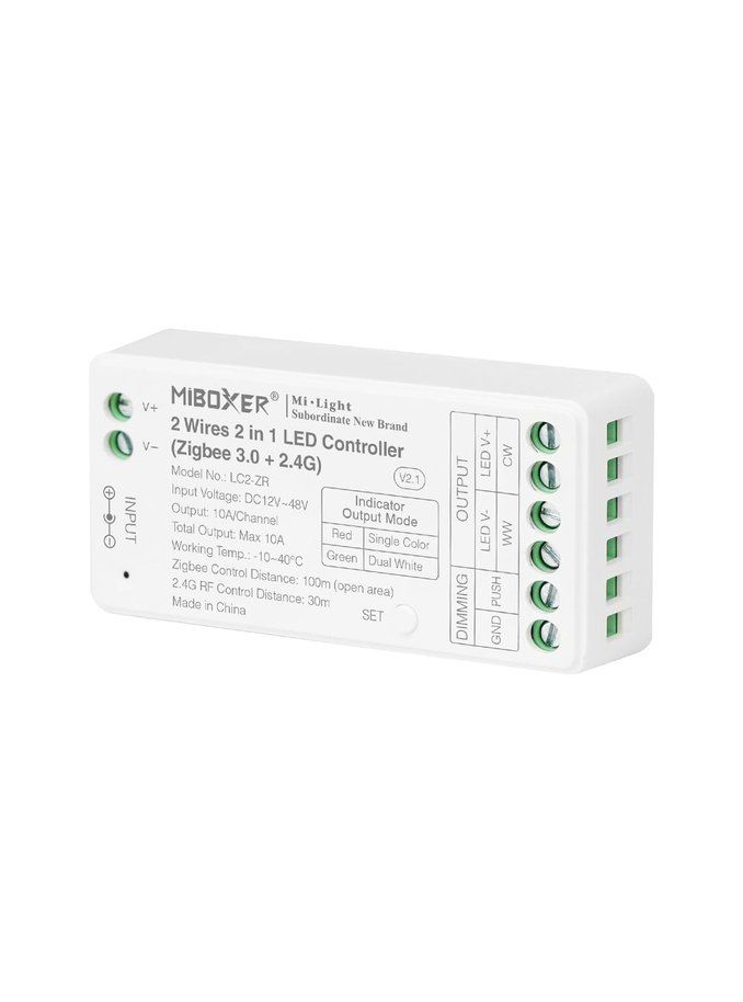 Miboxer - LED Controller - CCT - Zigbee 3.0