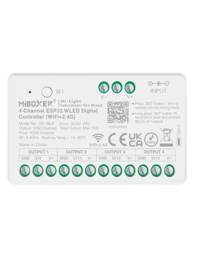Miboxer - LED-styrenhet - WiFi, 2,4GHz RF - IP20 - 5V