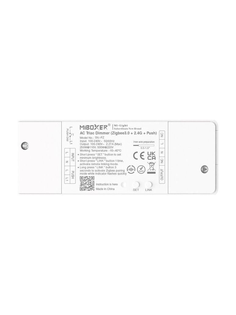Miboxer - LED-styrenhet - 500W - 2,4GHz RF, Zigbee 3.0 - IP20