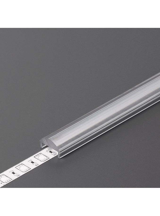 Diffusor till LED-profil - C Lins - Click - 2m - Transparent