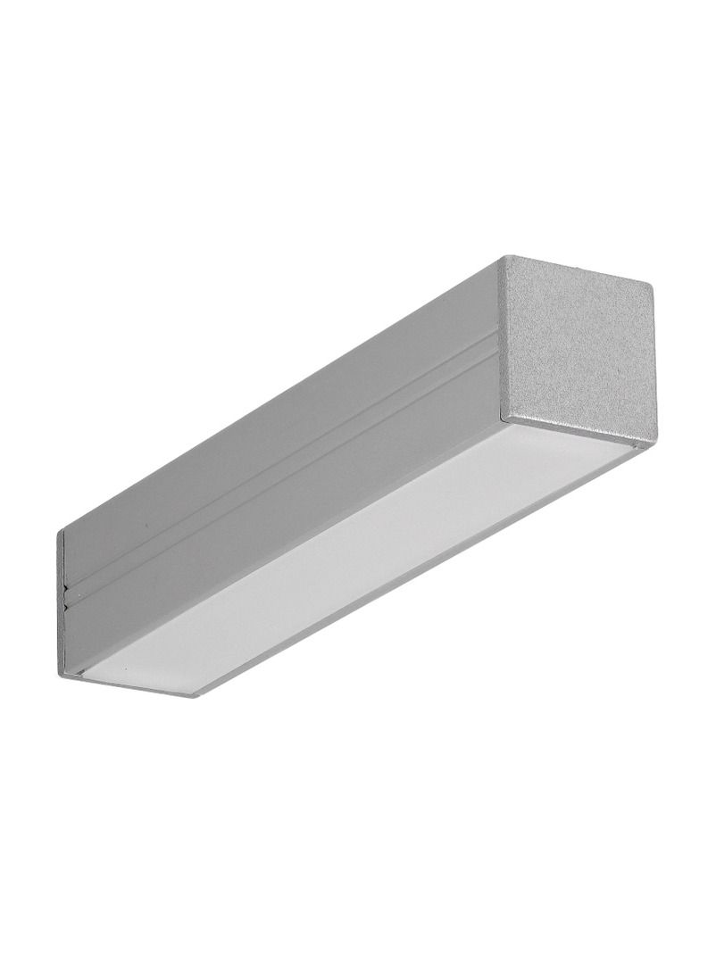 Aluminiumprofil - Model M - 16.4mm LED-list - Alu