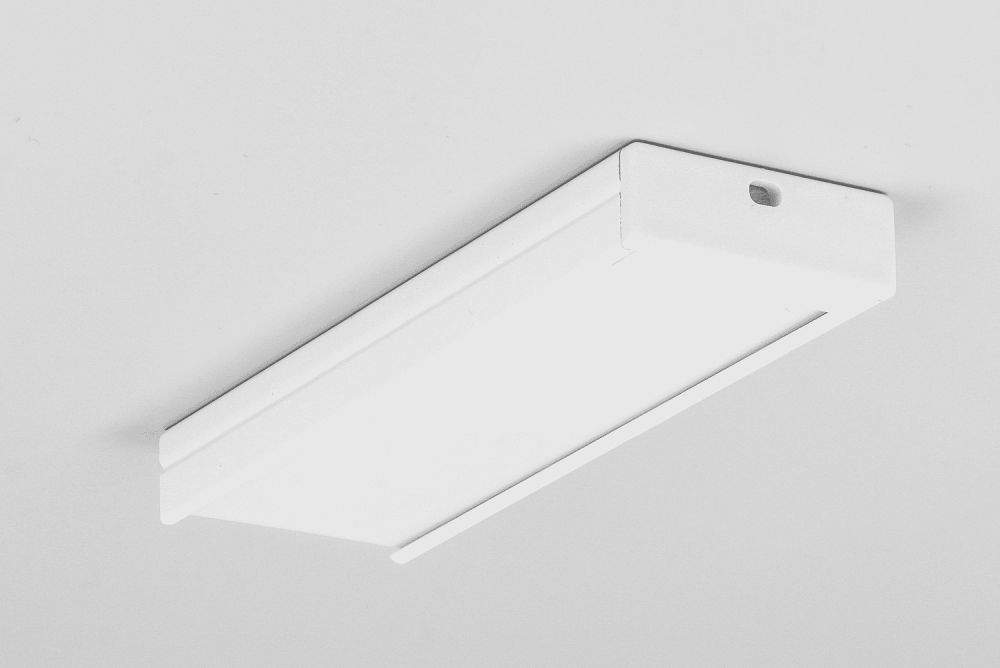 Aluminiumprofil - Model W - 28mm LED-list - Vit