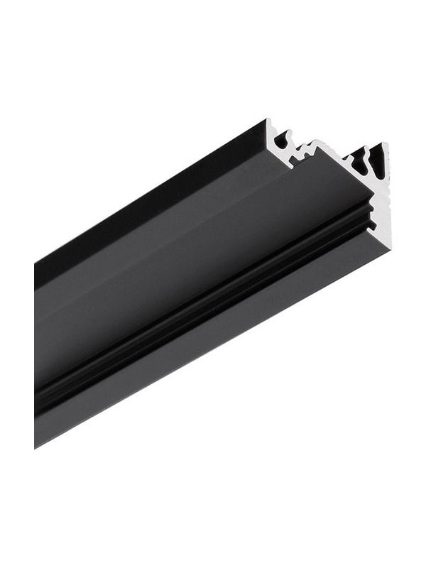 LED-profil CORNER10 - 2m - Svart