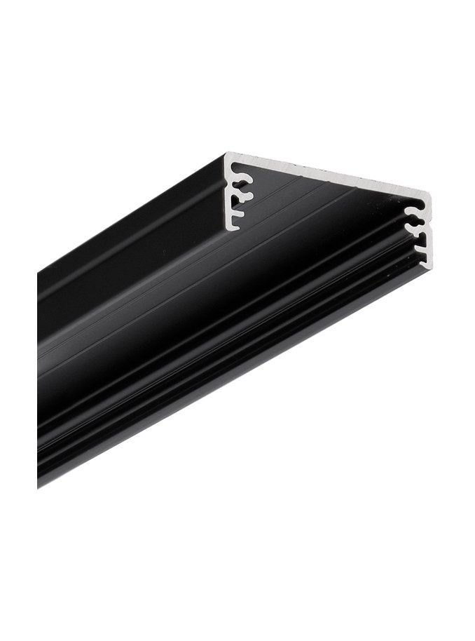 LED-profil WIDE24 - 2m - Svart