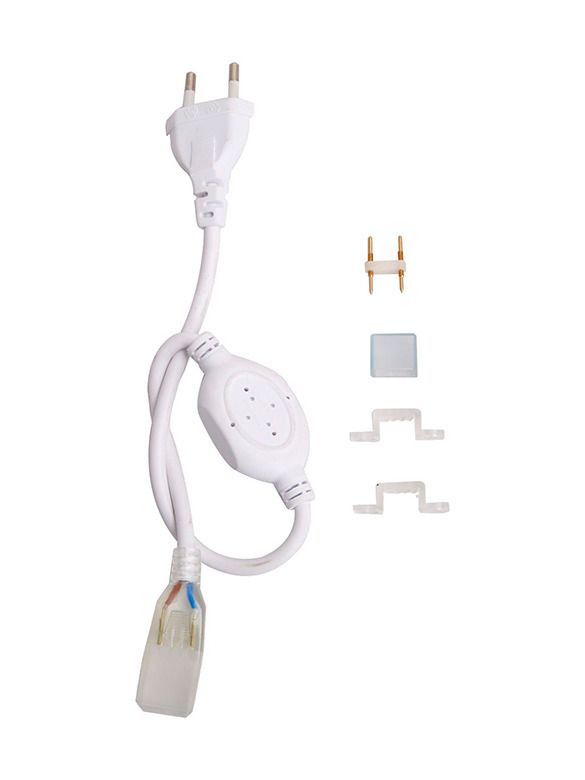 Aigostar - 5050 - Startkabel till 230V LED-list - 0,5m
