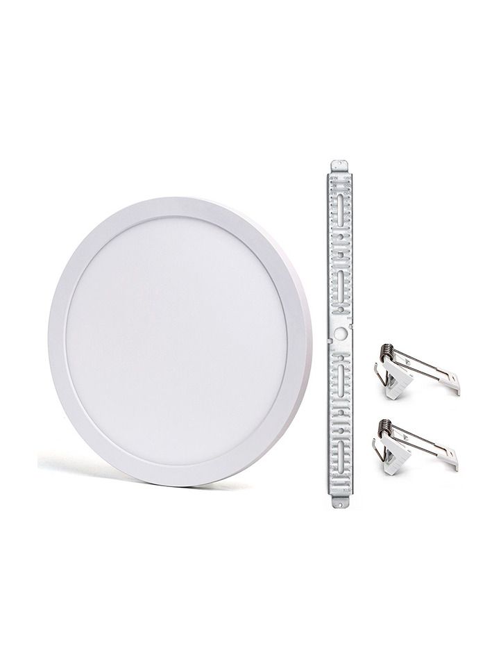 Aigostar - CCT LED-panel - Ø330 mm - 24W - 2160 lm - Infälld/utanpåliggande